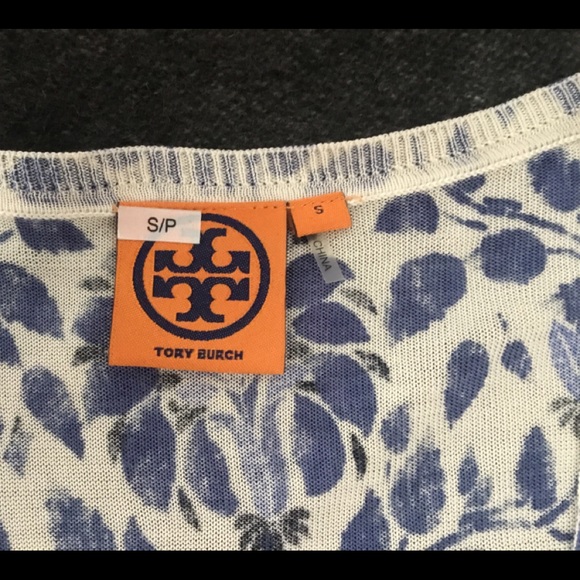 Tory Burch silk cardigan, size S. - Picture 6 of 7